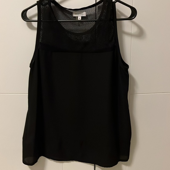 Barney’s New York medium black mesh top tank - Picture 6 of 6